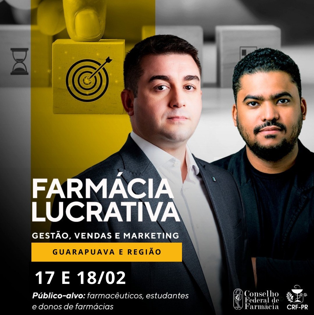 Curso Farmácia Lucrativa: Gestão, Vendas e Marketing | Guarapuava/PR