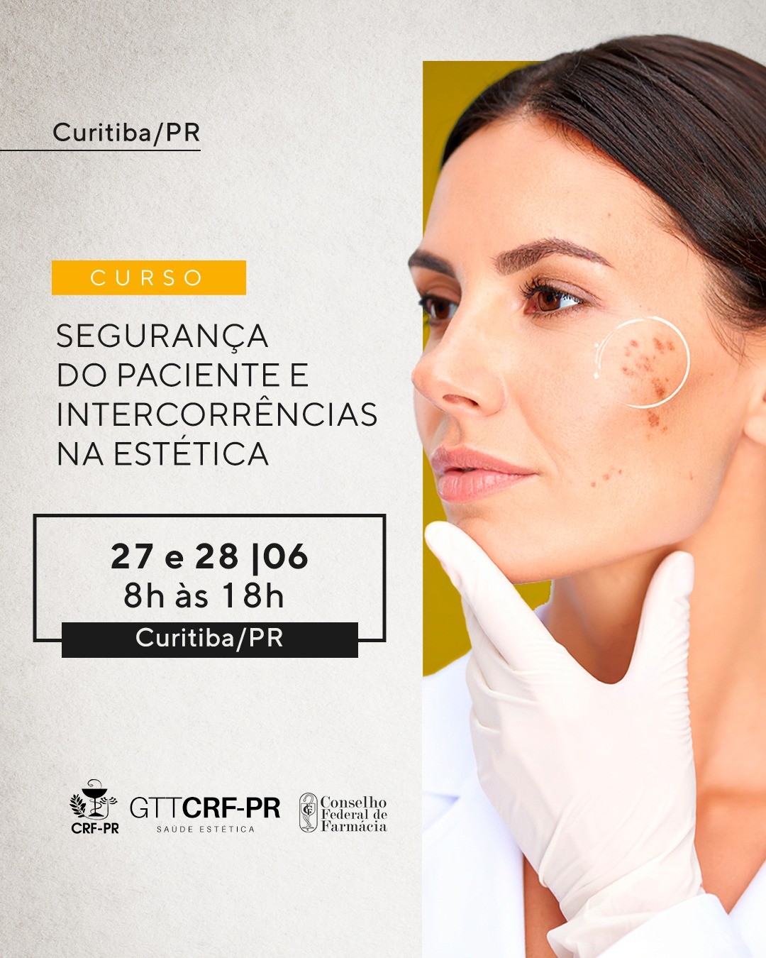 Workshop – Segurança do paciente nas intercorrências na saúde estética | Curitiba/PR