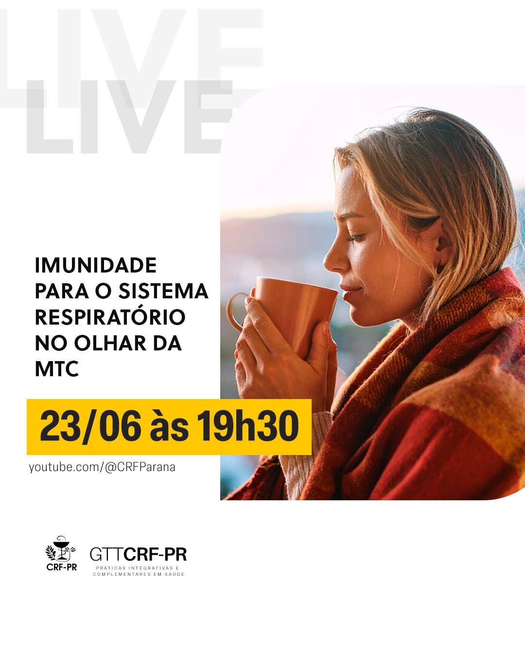 LIVE: Imunidade para o sistema respiratório no olhar da Medicina Tradicional Chinesa (MTC)