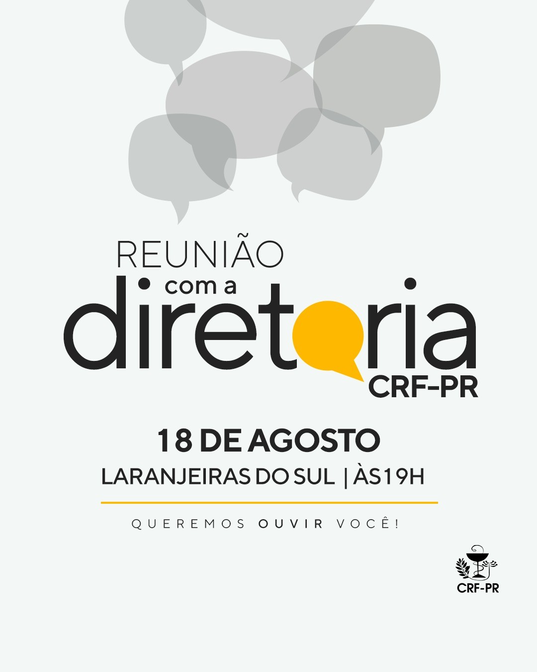 Reunião com a Diretoria em Laranjeiras do Sul