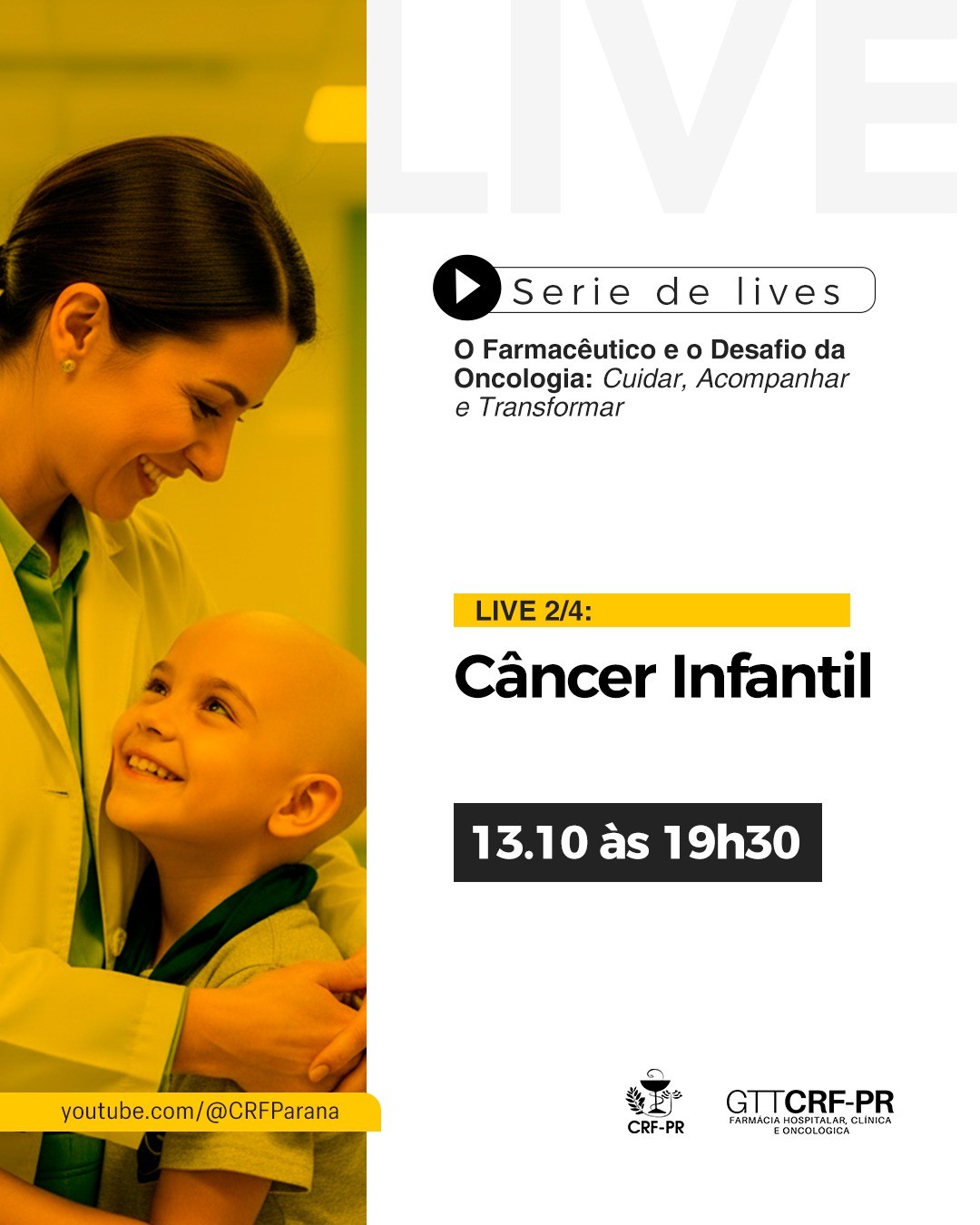 live-sobre-cancer-infantil