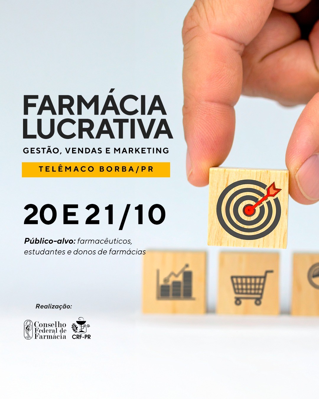 Curso Farmácia Lucrativa: Gestão, Vendas e Marketing | Telêmaco Borba/PR
