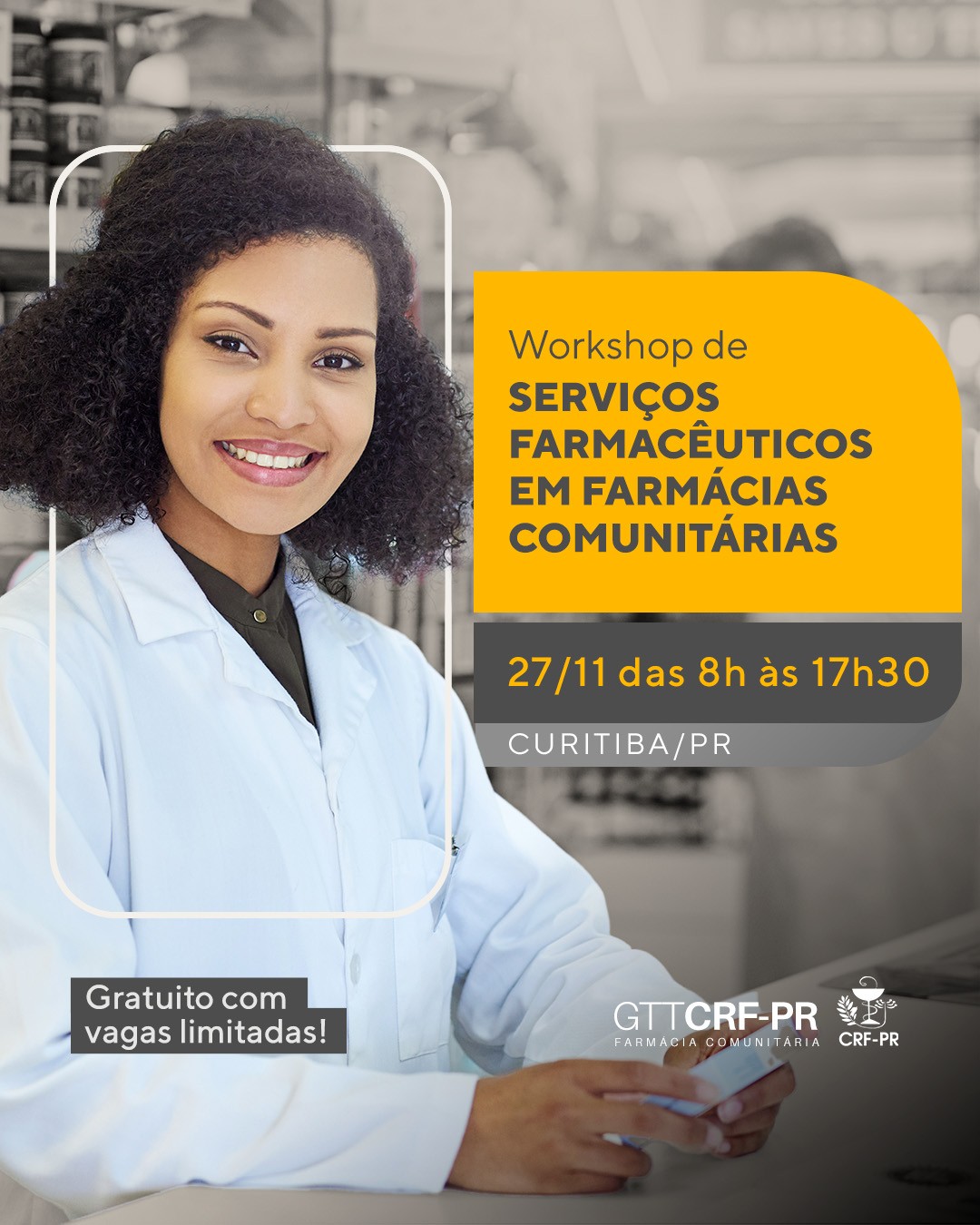Workshop de Serviços Farmacêuticos em Farmácias Comunitárias | Curitiba/PR