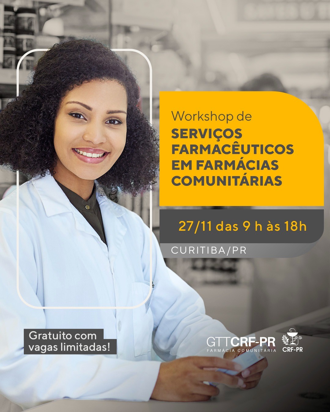 Workshop de Serviços Farmacêuticos em Farmácias Comunitárias | Curitiba/PR